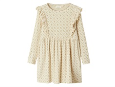 Lil Atelier turtledove floral dress